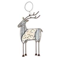 Sunset Vista Designs 8" Reindeer Ornament (set of 2)