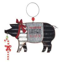 View 5.5" Pig Ornament