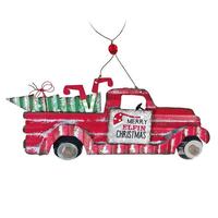 Christmas Structure and Vehicle Ornaments