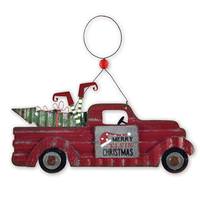 Christmas Structure and Vehicle Ornaments