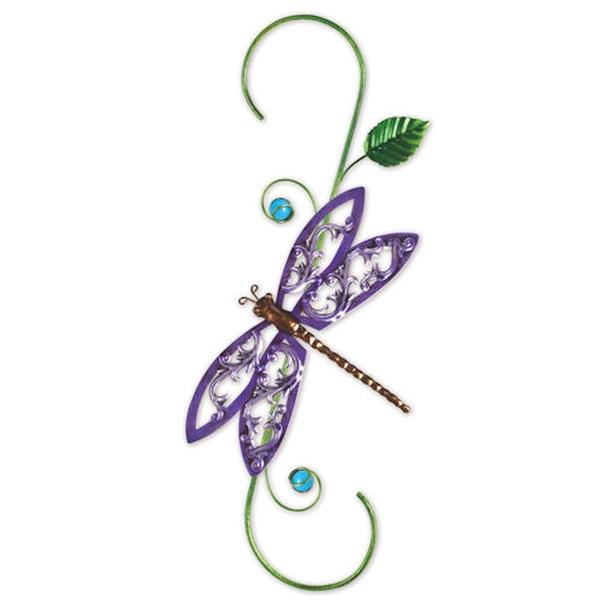 18" Multi-Color Decorative Dragonfly Hook 