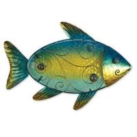 Sunset Vista Designs 12" Fish Blue/Green Sunset Vista Designs Wall Decor