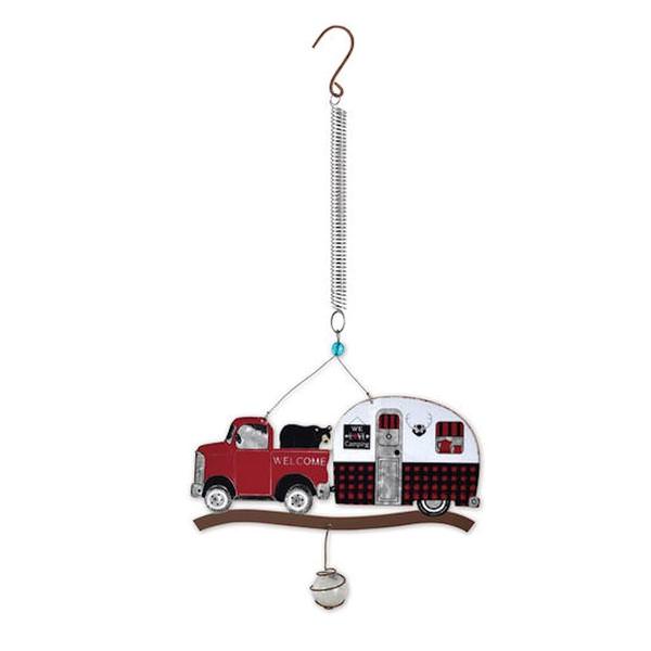 11" We Love Camping Truck and Camper Bouncy 