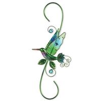 Sunset Vista Designs 18" Green Decorative Hummingbird Hook 