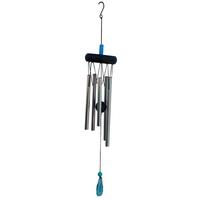 Sunset Vista Designs 20" Blue Agate Stone Chime Wind Chime