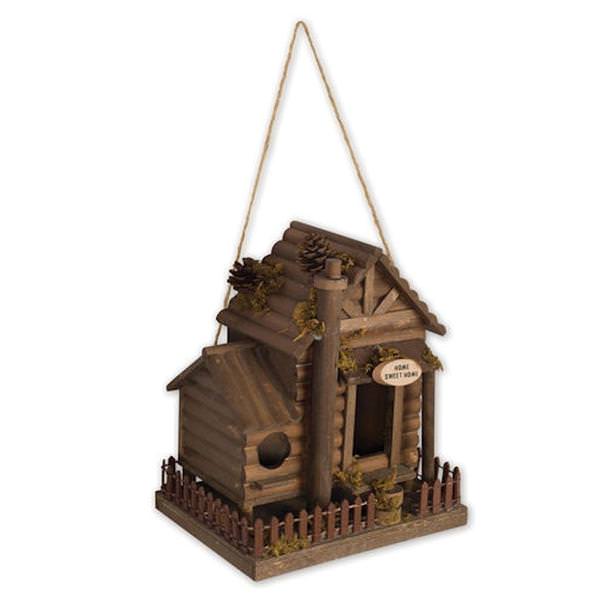 8.75" Brown Home Sweet Home Bird House