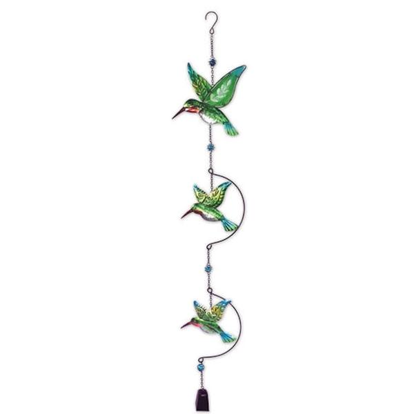 37" Green Hummingbird Dangler 
