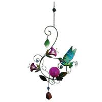 Sunset Vista Designs 29" Green Solar Hummingbird Chain