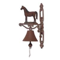 Sunset Vista Designs 14" Cast Iron Horse Bell