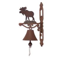 Sunset Vista Designs 14" Cast Iron Moose Bell