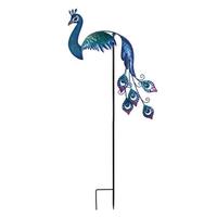 Sunset Vista Designs Blue/Green Peacock Sunset Vista Designs Stake