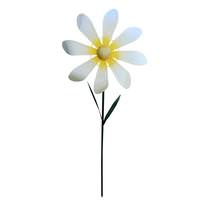 View 44" Medium White Daisy Wind Spinner