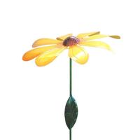 Sunset Vista Designs 44" Large Yellow Daisy Wind Spinner