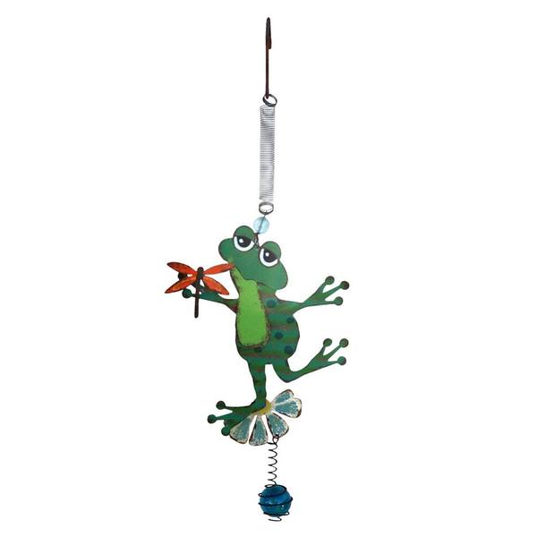 13" Green Frog Bouncy 