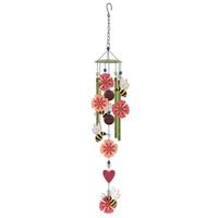 Sunset Vista Designs 22" Bee-Flower Chime Wind Chime