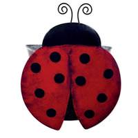 Sunset Vista Designs 14" Ladybug Hanging Wall Planter