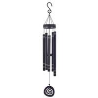 View 41" Galaxy Black Chime Wind Chime