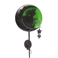 View Solar Black Cat Sunset Vista Designs Stake