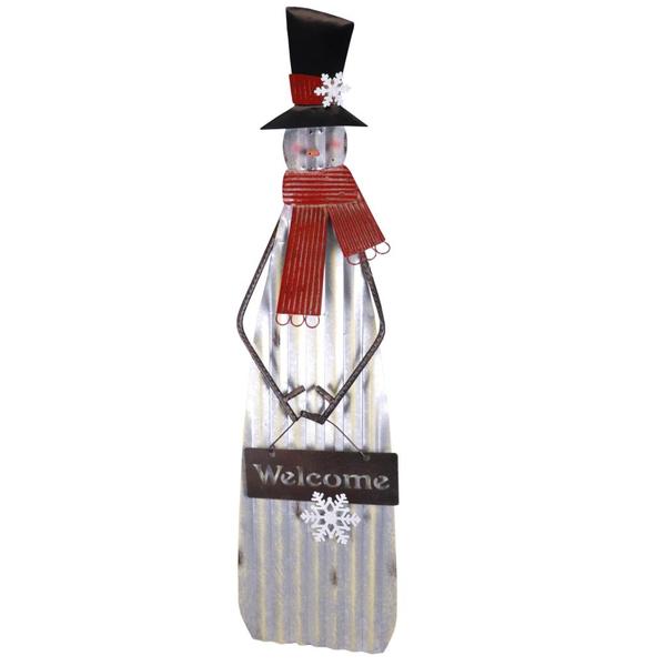 Snowman Porch Sitter Sunset Vista Designs Figurine