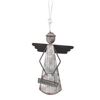 Sunset Vista Designs 11" Silver Angel Ornament