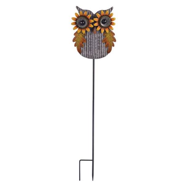 Owl Sunset Vista Designs Stake