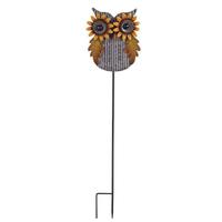 View Owl Sunset Vista Designs Stake