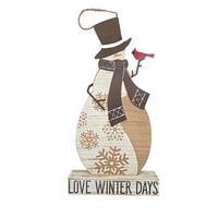View Wood Snowman  Sunset Vista Designs Figurine
