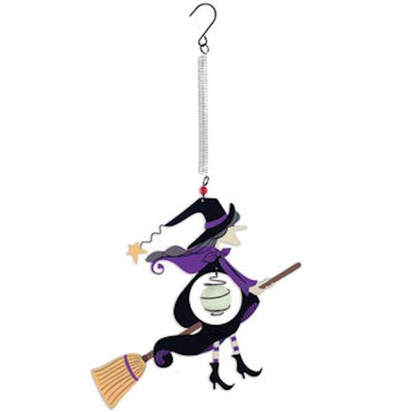 11" Glow in Dark Witch Bouncy 