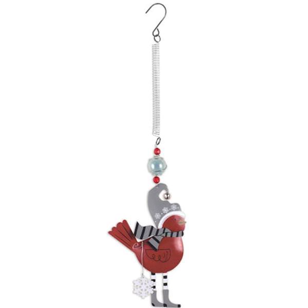 9" Red Bird Bouncy 
