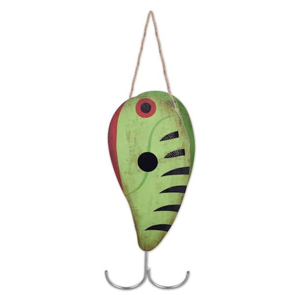 17.75" Green Vintage Lure Bird House