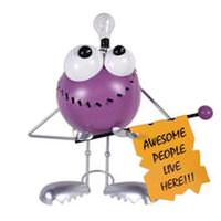 View 17" Solar Purple Big Idea Monster Sculpture 