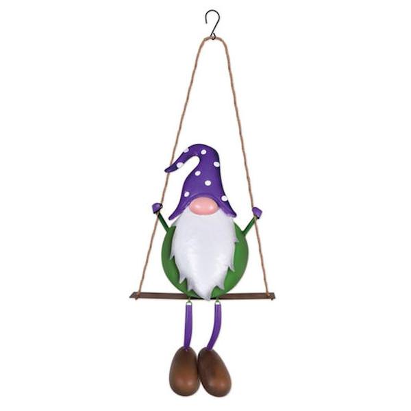 36" Swing Purple Hat Gnome Bouncy 