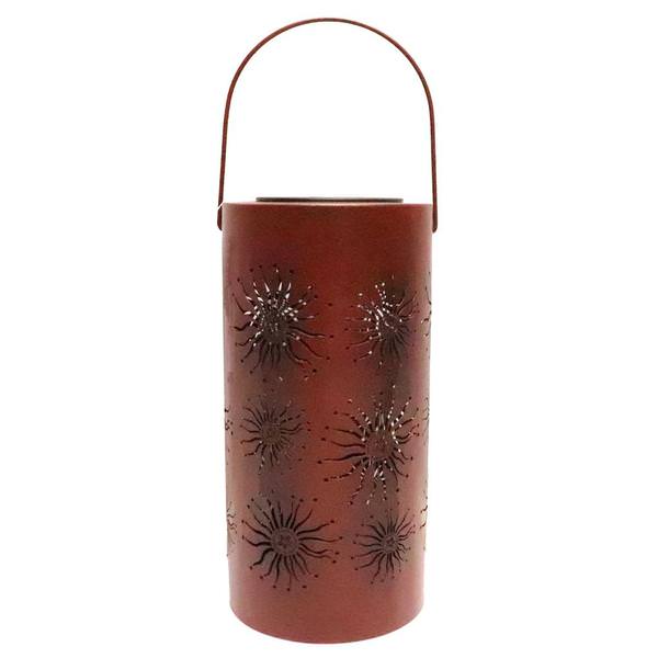 9.5" Red El Sol Solar Lantern
