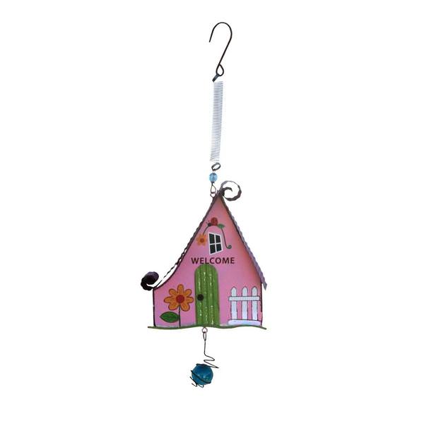 15" Pink House Bouncy 