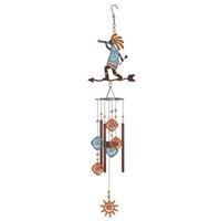 Sunset Vista Designs 37.5" Kokopelli Arrow Chime Wind Chime