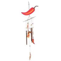 Sunset Vista Designs 35" Chile Pepper Chime Wind Chime