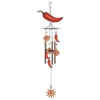 Sunset Vista Designs 35" Chile Pepper Chime Wind Chime