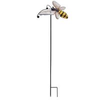 Sunset Vista Designs 43.5" Yellow Bee Wind Spinner