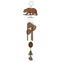 Sunset Vista Designs 36" Rustic Grizzly Chime Wind Chime
