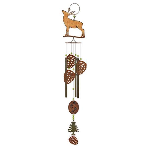36" Rustic Deer Chime Wind Chime