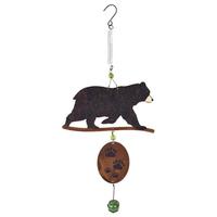 Sunset Vista Designs 12.25" Rustic Black Bear Bouncy 