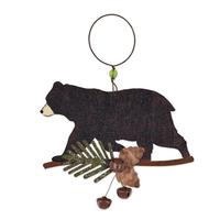 Sunset Vista Designs 10" Black Bear Ornament
