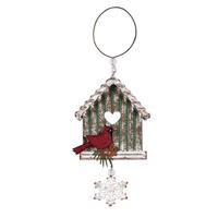 Sunset Vista Designs 11.5" Cardinal House Ornament