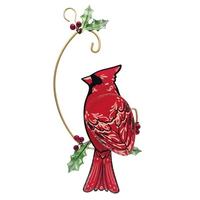Sunset Vista Designs 11.5" Cardinal Ornament
