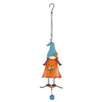 Sunset Vista Designs 16.75" Orange Lady Gnome Bouncy 