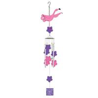 Sunset Vista Designs 39" Flamingo Yoga Chime Wind Chime