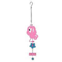 Sunset Vista Designs 20" Pink Yoga Flamingo Bouncy 