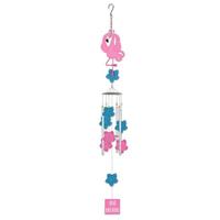 Sunset Vista Designs 42" Flamingo Yoga Chime Wind Chime