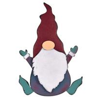 Sunset Vista Designs 17.5" Red Pointy Hat Gnome Porch Sitter