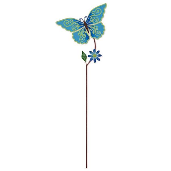Glowing Blue Butterfly Sunset Vista Designs Pick